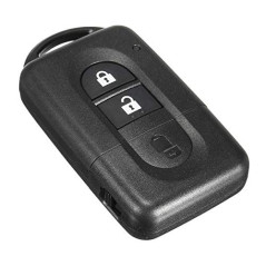 Clé Plip compatible avec Micra X-Trail Qashqai Juke Duke Navara Note Pathfinder 2 Boutons Coquer Boitier de Télécommande @Pro-Pl
