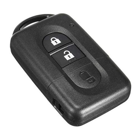 Clé Plip compatible avec Micra X-Trail Qashqai Juke Duke Navara Note Pathfinder 2 Boutons Coquer Boitier de Télécommande @Pro-Pl