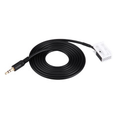 Keenso Câble Audio Auxiliaire de Voiture, Câble Auxiliaire Audio de Voiture avec Outils de Dépose de Radio