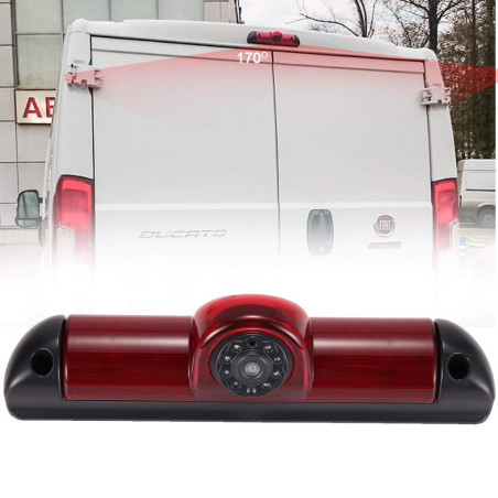 Lampe de Frein Lumière de Frein Caméra de recul avec Vision Nocturne Aide au Stationnement pour Fiat Ducato X250 2006/Peugeot Bo