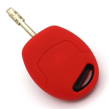 Coque de clé FF pour clé 3 boutons Auto Silicone Cover de Finest Folia Rot