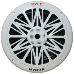 Pyle PLMR62 Couple Haut parleurs Haut-parleurs 2 Voies Blanches 6,5" 16,50 cm 165 mm diamètre intérieur étanche extérieur Piscin