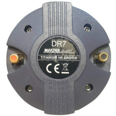 MASTER AUDIO 1 Driver DR7 DR 7 Tweeter Compression 200 Watts rms 400 Watts Max 3,44 cm Filetage pour Klaxons 8 ohms 110 DB 44 mm