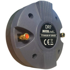 MASTER AUDIO 1 Driver DR7 DR 7 Tweeter Compression 200 Watts rms 400 Watts Max 3,44 cm Filetage pour Klaxons 8 ohms 110 DB 44 mm