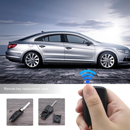 OTOTEC Coque de clé de Rechange Compatible pour Corsa Vauxhall Astra Vectra