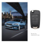 OTOTEC Coque de clé de Rechange Compatible pour Corsa Vauxhall Astra Vectra OTOTEC Coque de clé de Rechange Compatible pour Corsa Vauxhall Astra Vectra