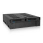 Icy Dock Rack Mobile, backplane Cage, boitier de Rack Hot Swap pour 2 HDD ou SSD SAS/SATA 2.5" + Emplacement 3.5" pour Baie de 5 Icy Dock Rack Mobile, backplane Cage, boitier de Rack Hot Swap pour 2 HDD ou SSD SAS/SATA 2.5" + Emplacement 3.5" pour Baie de 5
