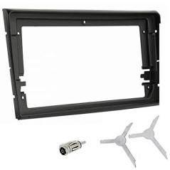 Sound-way - Kit Montage Cadre façade Adaptateur autoradio 9" Pouces Compatible avec Fiat Bravo 2006-2018 - KA22-288