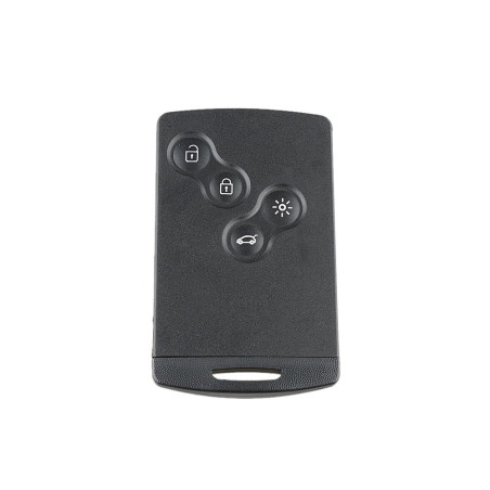 ENERGY 01 4 Boutons Coque clé Voiture Compatible Renault Captur - Clio 4 - Koleos - Laguna 3 - Megane 3 - Scenic 3 - - Lame avec
