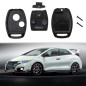 EMSea 2pcs Ensemble Télécommandes à 2 Boutons pour Clé de Voiture Compatible avec Honda Civic Jazz CRV Insight Record Fit Frv Lo EMSea 2pcs Ensemble Télécommandes à 2 Boutons pour Clé de Voiture Compatible avec Honda Civic Jazz CRV Insight Record Fit Frv Lo