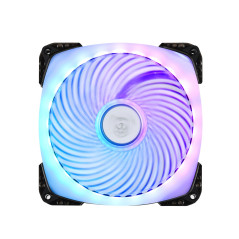 SilverStone SST-AP142-ARGB - Série Air Penetrator Ventilateur PWM pour ordinateur 140mm, roulement à billes, lame transparente a