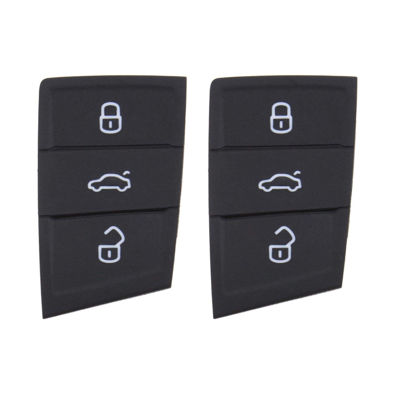 Be In Your Mind 2X 3 Boutons Voiture Télécommande Porte-clés Boutons Clavier en Caoutchouc Verrouiller Déverrouiller Coffre Comp Be In Your Mind 2X 3 Boutons Voiture Télécommande Porte-clés Boutons Clavier en Caoutchouc Verrouiller Déverrouiller Coffre Comp