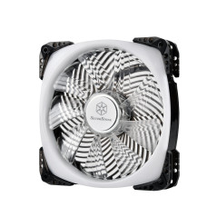 SilverStone SST-AP142-ARGB - Série Air Penetrator Ventilateur PWM pour ordinateur 140mm, roulement à billes, lame transparente a