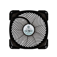 SilverStone SST-AP142-ARGB - Série Air Penetrator Ventilateur PWM pour ordinateur 140mm, roulement à billes, lame transparente a