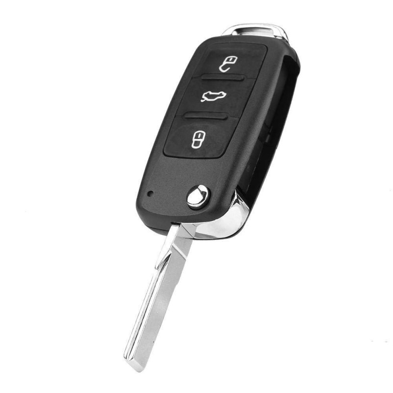 KSTE 5K0837202AD 3 Bouton Voiture Télécommande clé 434MHz ID48 Chip émetteur for Caddy KSTE 5K0837202AD 3 Bouton Voiture Télécommande clé 434MHz ID48 Chip émetteur for Caddy