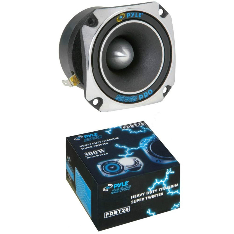 SUPER TWEETER DRIVER PYLE PDBT28 DE 150 WATT RMS ET 300 WATT MAX AVEC 104 DB DE SENSIBILITÉ 8,00 x 8,00 CM DE DIAMÈTRE CARRÉ POU SUPER TWEETER DRIVER PYLE PDBT28 DE 150 WATT RMS ET 300 WATT MAX AVEC 104 DB DE SENSIBILITÉ 8,00 x 8,00 CM DE DIAMÈTRE CARRÉ POU