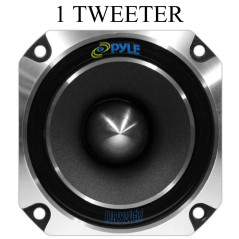 SUPER TWEETER DRIVER PYLE PDBT28 DE 150 WATT RMS ET 300 WATT MAX AVEC 104 DB DE SENSIBILITÉ 8,00 x 8,00 CM DE DIAMÈTRE CARRÉ POU