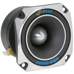 SUPER TWEETER DRIVER PYLE PDBT28 DE 150 WATT RMS ET 300 WATT MAX AVEC 104 DB DE SENSIBILITÉ 8,00 x 8,00 CM DE DIAMÈTRE CARRÉ POU