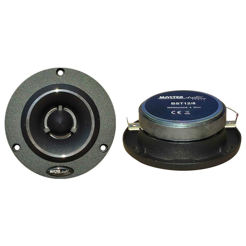 2 Super Tweeter MASTER AUDIO BST12/8 BST 12/8 175 Watts rms et 350 Watts Max avec 9,50 cm de diamètre 98 DB 8 ohm 2,70 cm Profon 2 Super Tweeter MASTER AUDIO BST12/8 BST 12/8 175 Watts rms et 350 Watts Max avec 9,50 cm de diamètre 98 DB 8 ohm 2,70 cm Profon