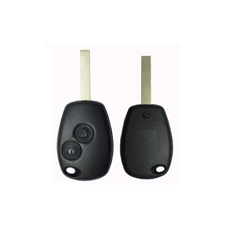 Coque pour clé télécommande pour Renault Clio Twingo Mégane Laguna KANGOO, 2 touches