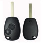 Coque pour clé télécommande pour Renault Clio Twingo Mégane Laguna KANGOO, 2 touches