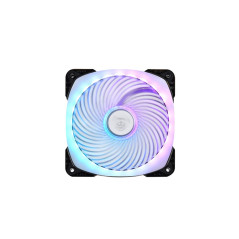 SilverStone SST-AP124-ARGB - Série Air Penetrator Ventilateur PWM pour ordinateur 120mm, roulement à billes, lame transparente a