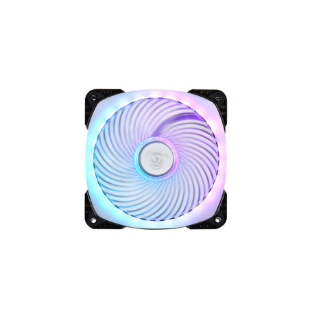 SilverStone SST-AP124-ARGB - Série Air Penetrator Ventilateur PWM pour ordinateur 120mm, roulement à billes, lame transparente a