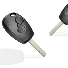 Coque pour clé télécommande pour Renault Clio Twingo Mégane Laguna KANGOO, 2 touches