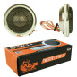 SP Audio 2 SP TW-14 Tweeter 2,2" 5,50 cm 55 mm diamètre 120 Watts rms et 240 Watts Max 4 ohms en Aluminium Profondeur réduite de