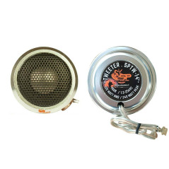 SP Audio 2 SP TW-14 Tweeter 2,2" 5,50 cm 55 mm diamètre 120 Watts rms et 240 Watts Max 4 ohms en Aluminium Profondeur réduite de