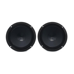 Audison AP 6.5 – Paire de woofers 165 mm, 210W Peak, cône Papier pressé à Haut Amortissement, Structure Compatible OEM