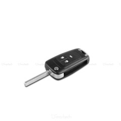 Car Passion - Coque pour clé/télécommande à 3 boutons pour Chevrolet Cruze, Spark, Aveo, Captiva, Matiz