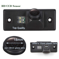 HD CCD Couleur Caméra avec Vision Nocturne et système de recul étanche & Antichoc IP68 Remplacement pour Golf Variiant Mk4 MK5/P