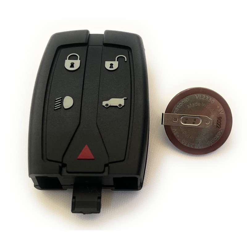 Automobile Locksmith Kit de réparation Compatible avec Land Rover Freelander 5 Boutons télécommande Coque Batterie VL2330 Automobile Locksmith Kit de réparation Compatible avec Land Rover Freelander 5 Boutons télécommande Coque Batterie VL2330