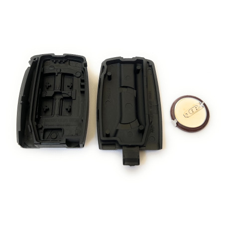 Automobile Locksmith Kit de réparation Compatible avec Land Rover Freelander 5 Boutons télécommande Coque Batterie VL2330