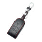 Happyit Cas de Couverture de Clé de Voiture en Cuir Porte-clés pour Jaguar XK XF XJ8 XK8 XRR 2007-2011 2012 2013 Happyit Cas de Couverture de Clé de Voiture en Cuir Porte-clés pour Jaguar XK XF XJ8 XK8 XRR 2007-2011 2012 2013