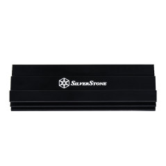 SilverStone SST-TP02-M2 - M.2 set de refroidissement pour M.2 SSD jusqu'à 80mm de long, aluminium