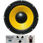 WEB 1 W-108 Haut-Parleur woofer 25,00 cm 250 mm 10" avec 75 Watts rms et 150 Watts Max avec Une impédance de 8 ohms fête Maison WEB 1 W-108 Haut-Parleur woofer 25,00 cm 250 mm 10" avec 75 Watts rms et 150 Watts Max avec Une impédance de 8 ohms fête Maison