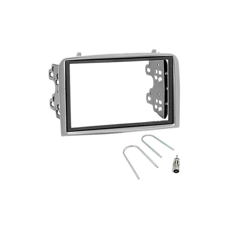 Sound-way - Kit Montage Cadre de Radio Adaptateur autoradio 2 DIN pour Alfa Romeo 147 / GT avec Supports de Montage - KA11-188 Sound-way - Kit Montage Cadre de Radio Adaptateur autoradio 2 DIN pour Alfa Romeo 147 / GT avec Supports de Montage - KA11-188
