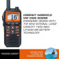 Standard Horizon HX210 Radio VHF portative, Noir