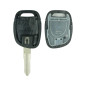 BROVACS Coque de clé de rechange compatible avec Renault Clio Kangoo Twingo Master 1 bouton entrée sans clé télécommande Fob VAC BROVACS Coque de clé de rechange compatible avec Renault Clio Kangoo Twingo Master 1 bouton entrée sans clé télécommande Fob VAC