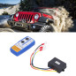 Snufeve6 Kit de télécommande de treuil, télécommande sans Fil de remorque à Benne basculante électrique 12 V pour SUV Snufeve6 Kit de télécommande de treuil, télécommande sans Fil de remorque à Benne basculante électrique 12 V pour SUV