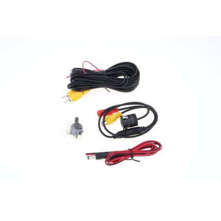 ePathChina Caméra de recul CCD encastrée de 6,35 mm Angle de Vision de 170 degrés Universelle Étanche HD Caméra de recul