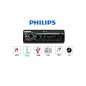 Philips CE235BT Autoradio Voiture Bluetooth 1 DIN sans Lecteur CD – Kit Mains Libres, Lecteur MP3, USB, SDHC, Égaliseur, Radio F Philips CE235BT Autoradio Voiture Bluetooth 1 DIN sans Lecteur CD – Kit Mains Libres, Lecteur MP3, USB, SDHC, Égaliseur, Radio F