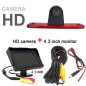 4.3 Pouces TFT LCD Moniteur de Voiture + HD Vision Nocturne IR Auto Caméra de Lampe de Frein Caméra de Recul pour Citroen Jumpy/