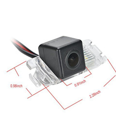 Navinio Caméra De Recul Couleur Vision Nocturne Voiture Camion pour Ford Mondeo Chia-X/Carnivai/ S-Max from 2007 to 2012/ Fiesta