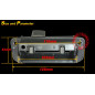 Navinio Imperméable à l'eau de Vision Nocturne Tronc Poignée de Voiture Caméra de Recul de Vue Arrière pour Mercedes C-class W20 Navinio Imperméable à l'eau de Vision Nocturne Tronc Poignée de Voiture Caméra de Recul de Vue Arrière pour Mercedes C-class W20