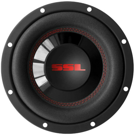 KIT Set pour SOUNDSTORM SSL CG8D 1 Caisson de Basses 20 cm 8", 400 Watts rms et 800 Watts Max, dvc, Double Bobine Acoustique, Do