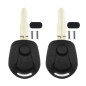 EMSea 2pcs Coque de Clé à Distance de Voiture 1 Bouton Compatible avec Actyon SUV Kyron Rexton Boîtier de Couverture Boîtier de EMSea 2pcs Coque de Clé à Distance de Voiture 1 Bouton Compatible avec Actyon SUV Kyron Rexton Boîtier de Couverture Boîtier de