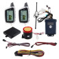 EASYGUARD EM212 Système d'alarme 2 voies pour moto avec écran LCD Pager Émetteur rechargeable Capteur de choc intégré et capteur EASYGUARD EM212 Système d'alarme 2 voies pour moto avec écran LCD Pager Émetteur rechargeable Capteur de choc intégré et capteur